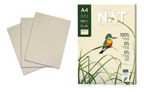 Papel Ledesma A4 NAT 75 gr.