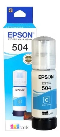 Botella de Tinta Original Epson ecoTANK Cyan