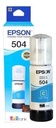 Botella De Tinta Epson T504520 Cyan 70ml