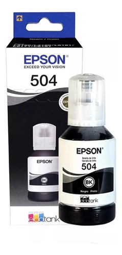 Botella de Tinta Epson Original ecoTANK Negro 127 ml