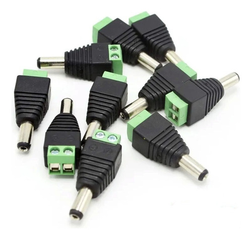 20 CONECTORES DE CORRIENTE NATIONAL MACHO