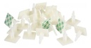 20 SOPORTES DE PCB 4MM ALTO 6,3MM ADHESIVO