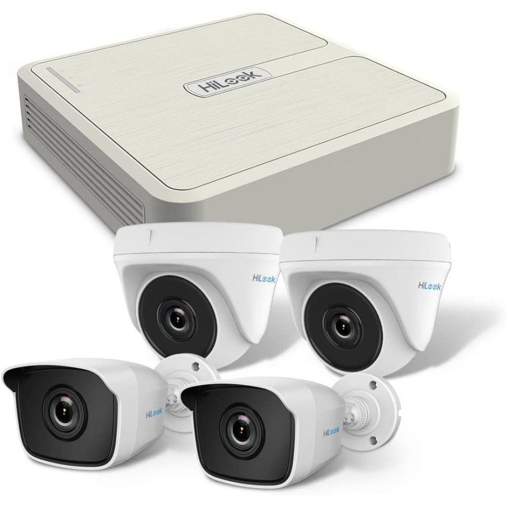 KIT HD DVR 720P, 4 CÁMARAS, FUENTE Y CABLES (copia)