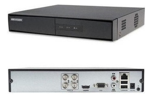 DVR Hikvision 4+2 Canales 1080N H265+ con Audio TVI