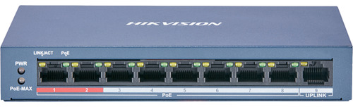 Switch No Administrable PoE 8 Puertos 300m