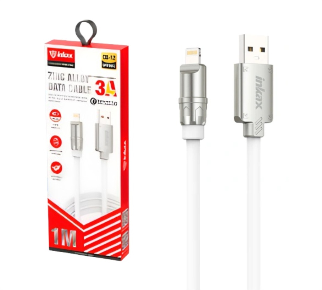 Cable USB Lightning 3A 1m
