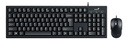 Combo Genius KM-100SE teclado y mouse negro usb