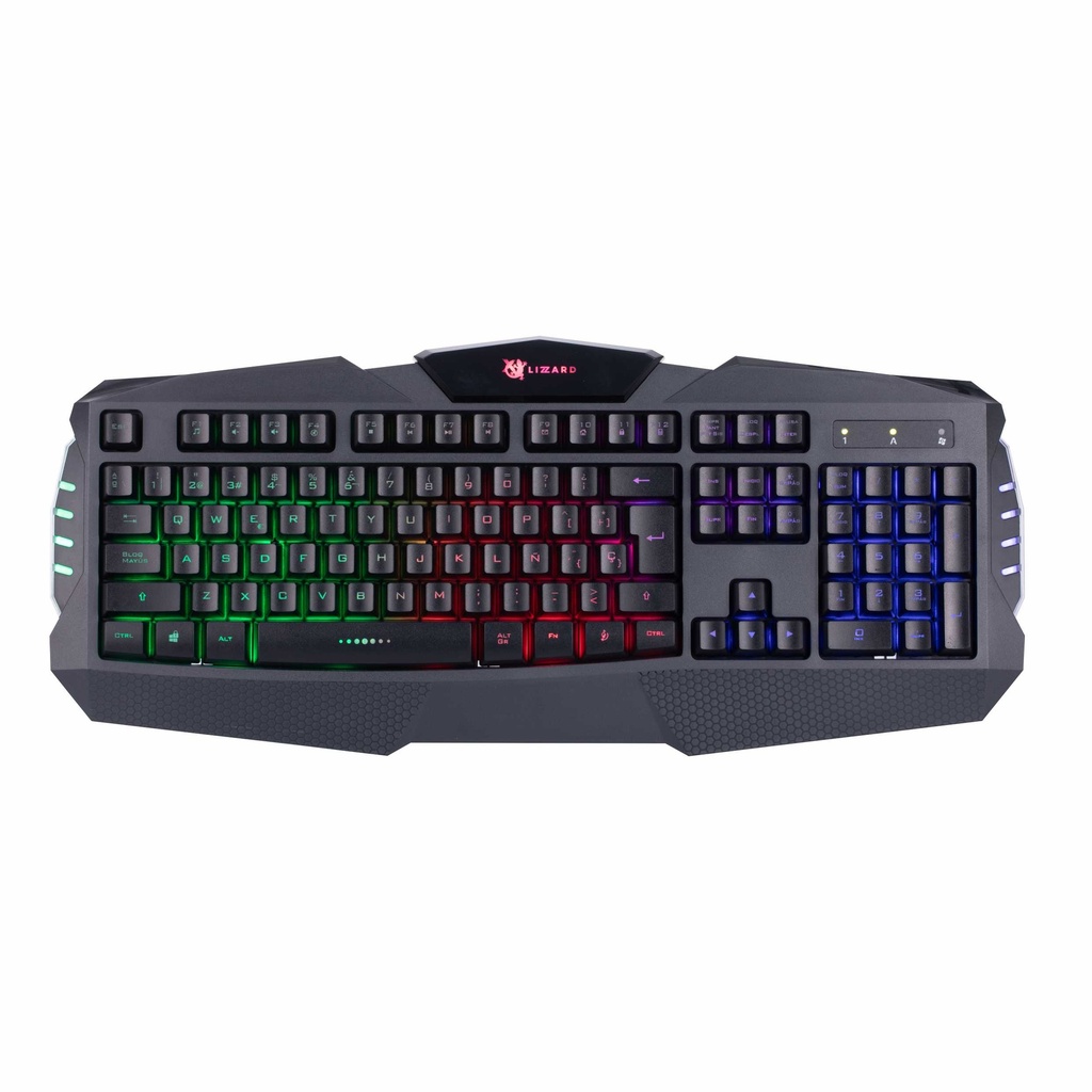 Teclado X-Lizzard gamer RGB en español usb