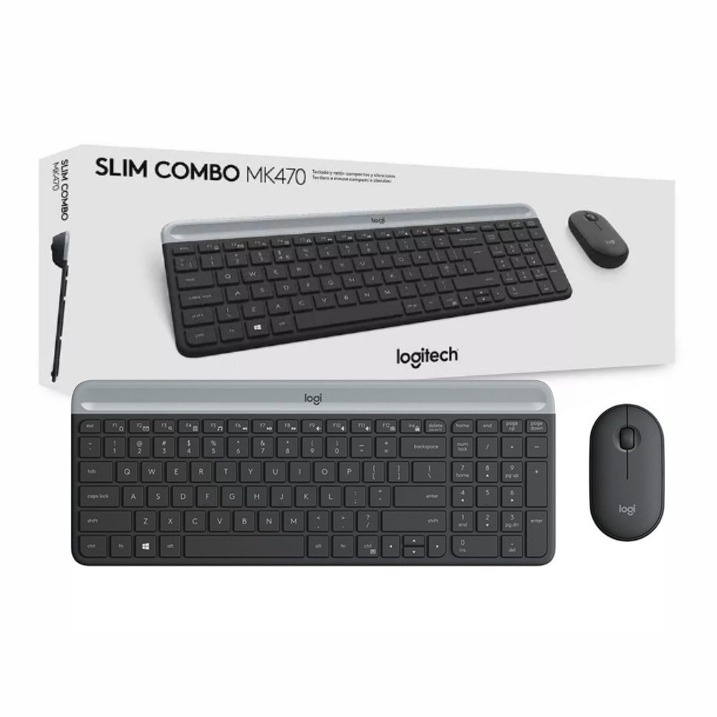 Teclado Ratón Inalámbrico Compacto