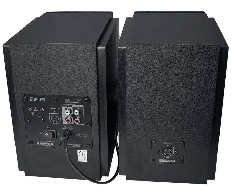 Parlantes Edifier 2.0 R1700BT Bluetooth negro