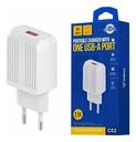 Cargador USB-A 2.1A Blanco