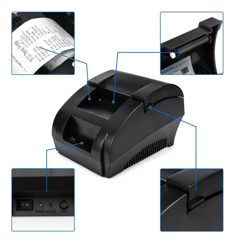 Impresora Térmica USB Bluetooth