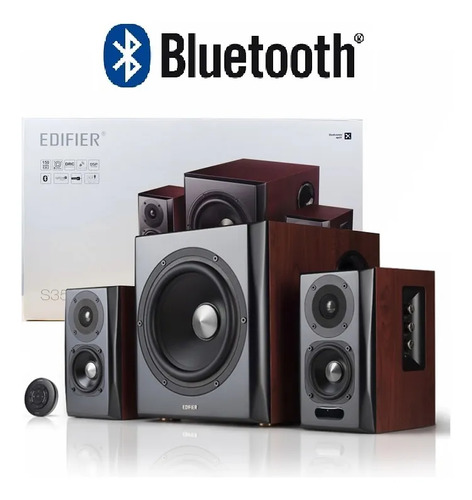 Parlantes Edifier 2.1 S350DB bluetooth