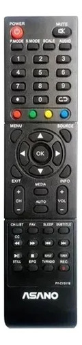 Control Remoto Para TV Asano