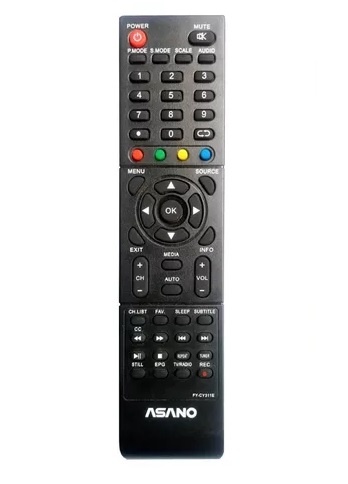 Control remoto adicional para TV ASANO