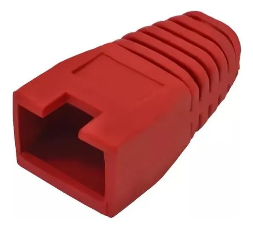 Capuchón NRG Plus para Conector RJ-45 Rojo