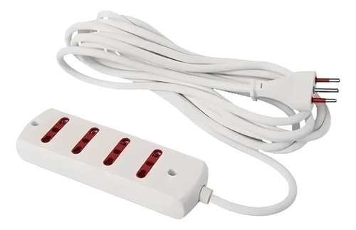 Fuente Conmutada Plástica 2500W 10A 3 Fases 4 Bipaso 5m Blanco