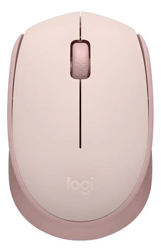 Mouse  Logitech M170 inalámbrico rosado