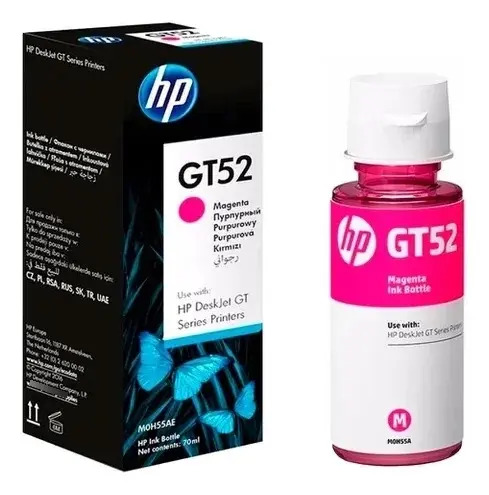 Botella de Tinta HP GT52 Magenta 70ml
