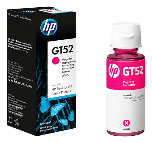 Botella De Tinta Gt52 Magenta 70ml