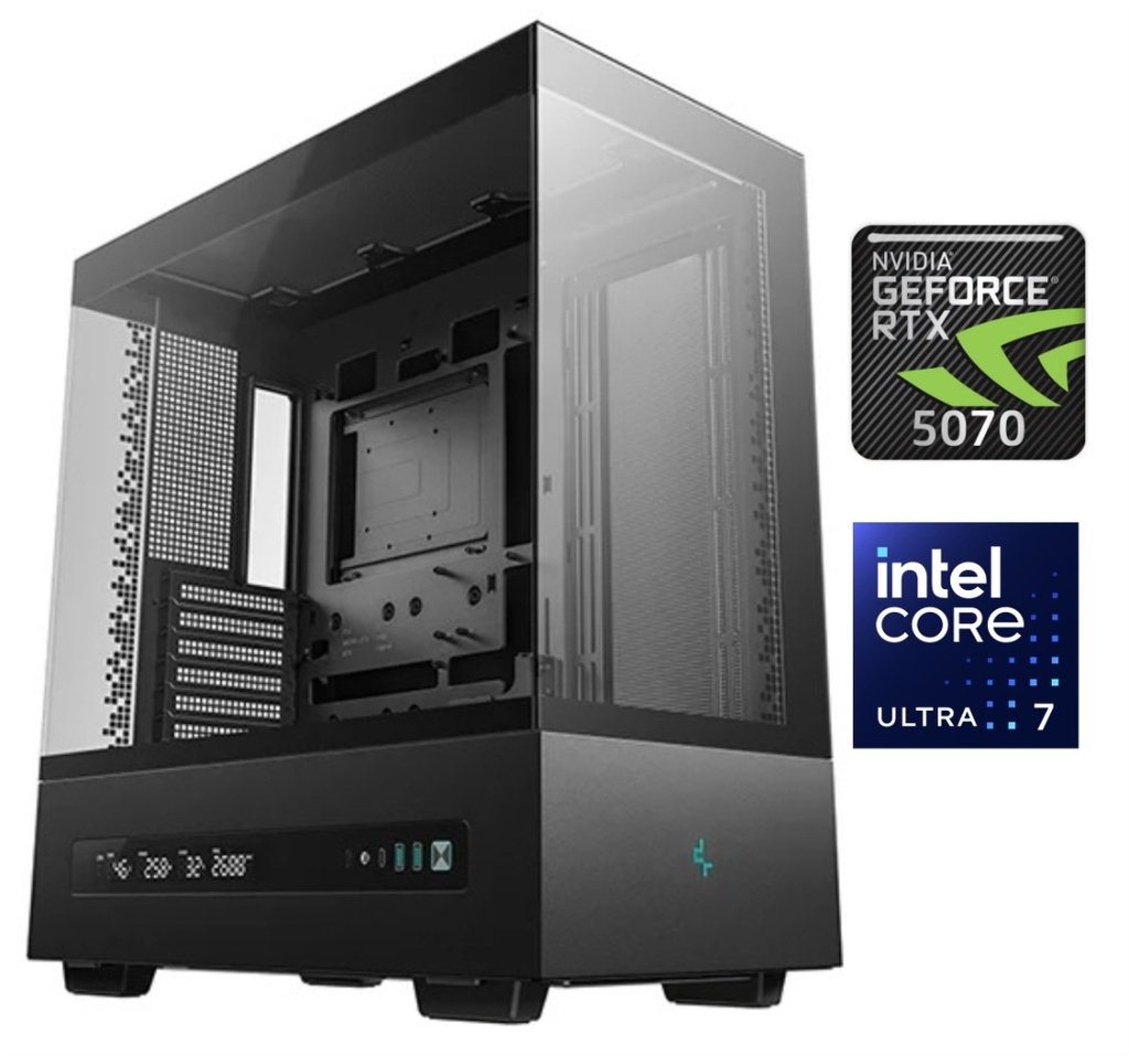 Equipo Gamer Core Ultra 7 265KF, 32GB, 1TB NVMe, RTX 5070 12GB