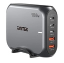 Cargador GaN Unitek de escritorio 188w