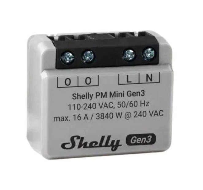 Rele Shelly Mini PM GEN3 Wi-fi