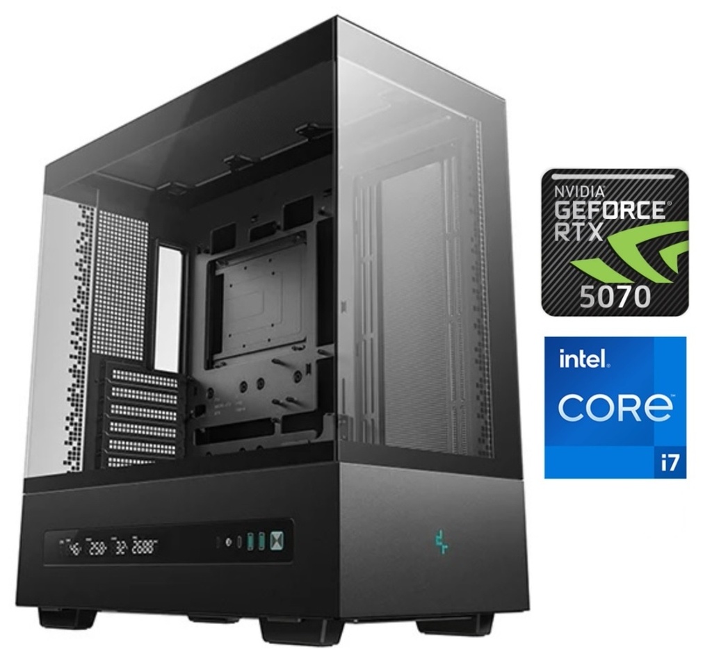 Equipo Gamer Core i7 13700F, 16GB, 1TB NVMe, RTX 5070 12GB