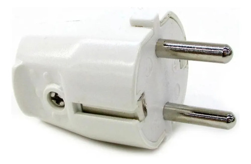 Ficha 3 Puertos Schuko Blanco