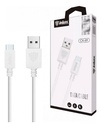 Cable Inkax Micro USB 5a 1m blanco