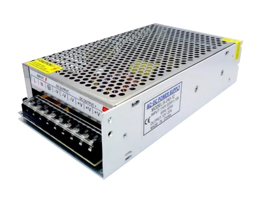 Fuente Conmutada Metálica 12V 30A NRG Plus