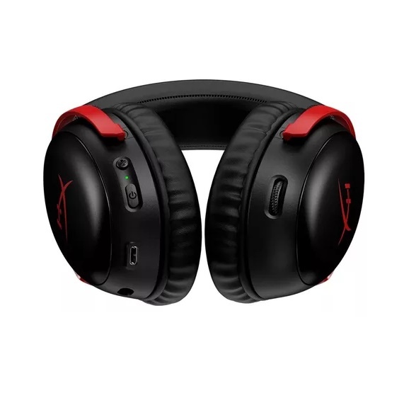 Audífono HyperX Cloud III rojo inalámbricos