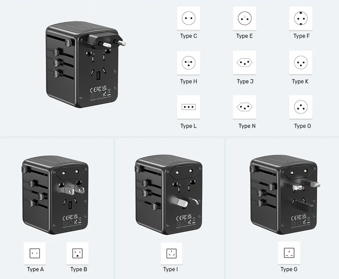 Cargador de Pared 35W USB-C PD + USB-A QC 3.0 Unitek
