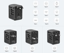 Cargador de Pared 35W USB-C PD + USB-A QC 3.0 Unitek