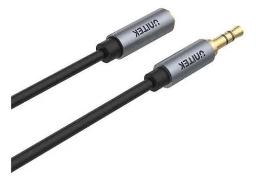 Cable Aux Audio Unitek 3.5mm Macho/Hembra 1m