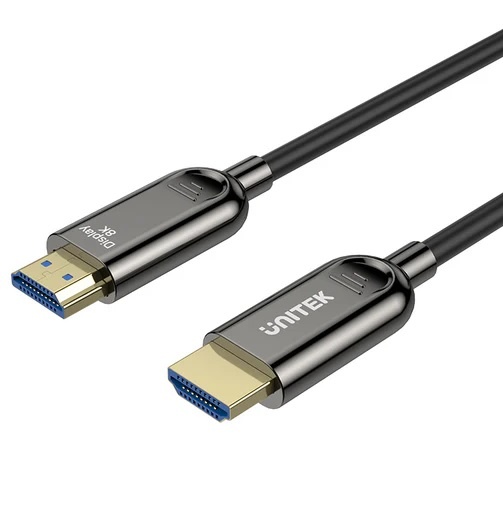 Cable Unitek Fibra Optica HDMI 2.1 8K 100m