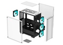 Gabinete Mini-ITX/Micro-ATX/ATX DeepCool CC560 V2 Blanco