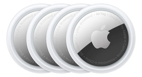 Localizador Bluetooth Apple Airtag Pack 4 Unidades