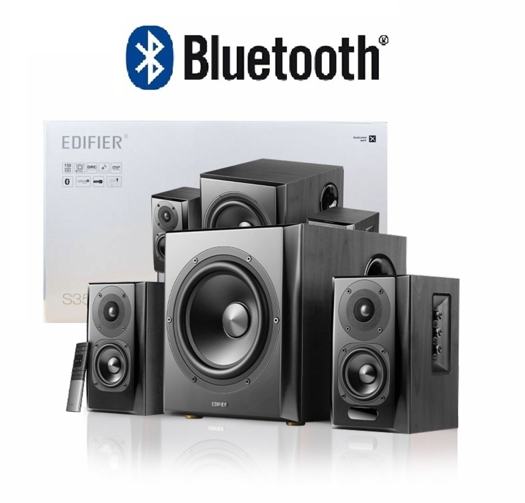 [S351DB] Parlantes Edifier 2.1 S351DB bluetooth