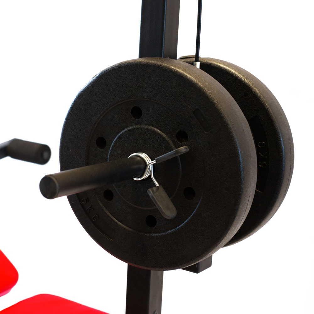 Banco multifunción Randers c/barra + 30kg