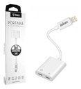 Cable adaptador Lightning Inkax 2 en 1 para Apple