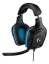 Audifono gamer Logitech G432 7.1 Surround c/microfono