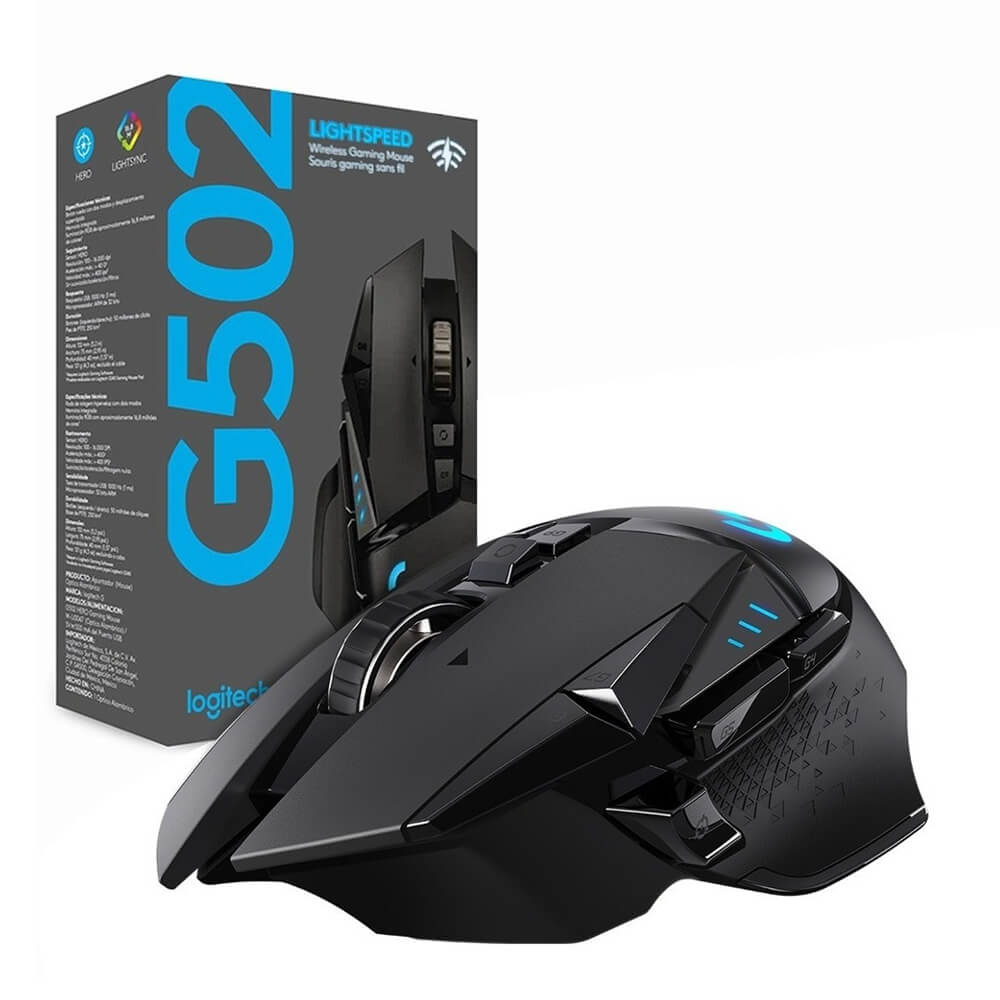 [G502 Lightspeed] Mouse Logitech Gamer G502 Lightspeed inalámbrico