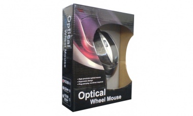[TPMO2016] Mouse optico Xtreme negro plata USB