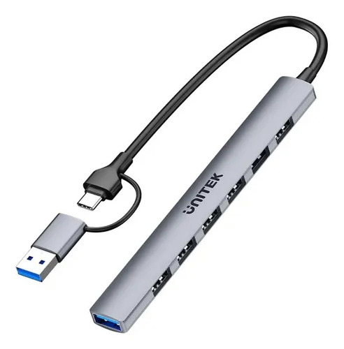 HUB USB-C 7 En 1 Puertos USB-C