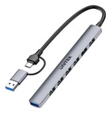 HUB USB-C 7 En 1 Puertos USB-C