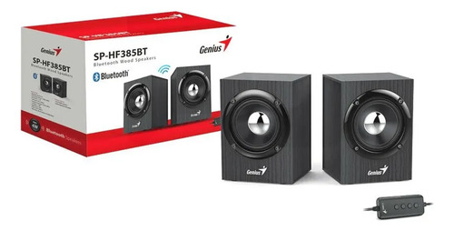 Parlante Genius 2.0 SP-HF385BT 4W madera