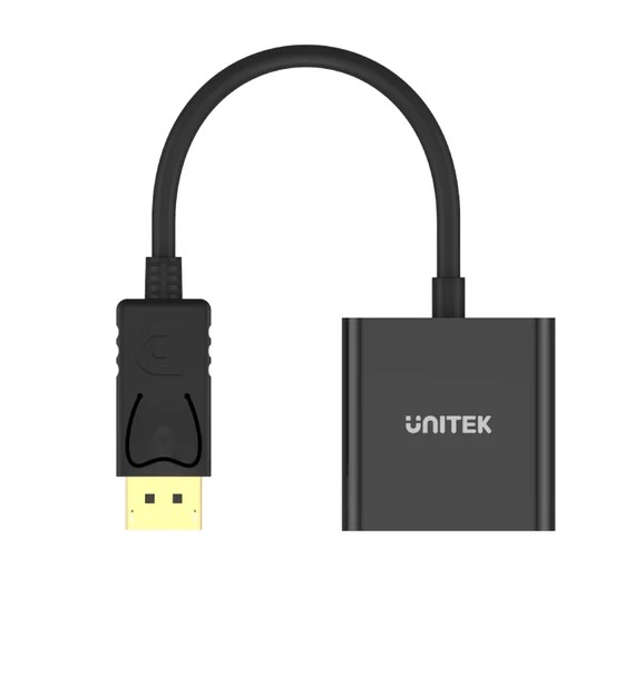 [Y-5118E] Adaptador Unitek DisplayPort a VGA (H)