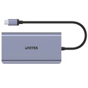 HUB USB-C Unitek 8 en 1 5Gbps con PD 100w