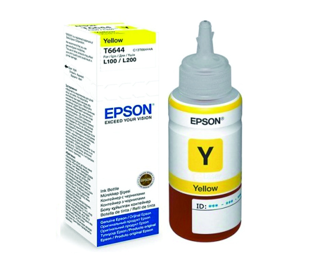 Botella de Tinta Epson a granel 70ml color amarillo